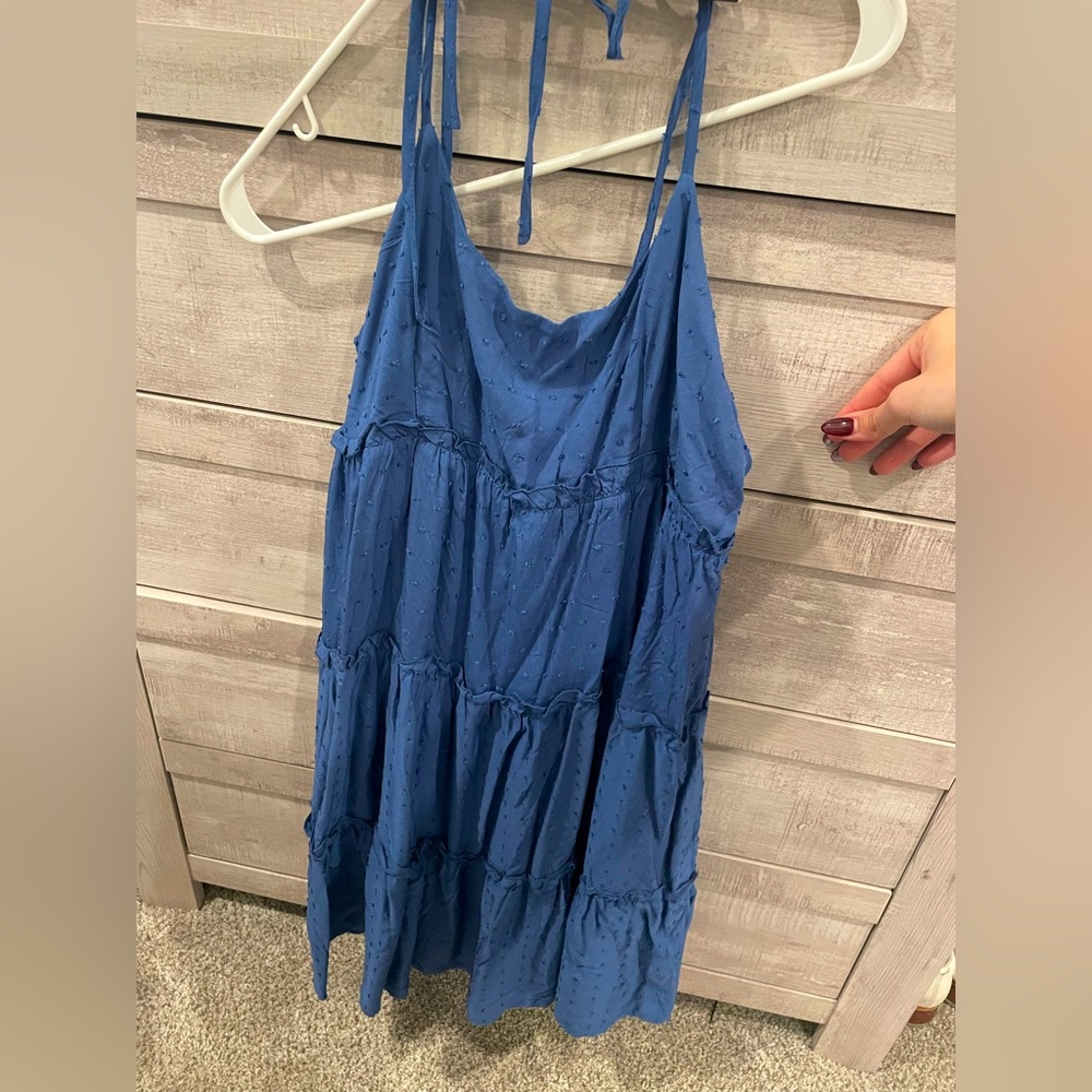 SHEIN Size L Blue Sundress
